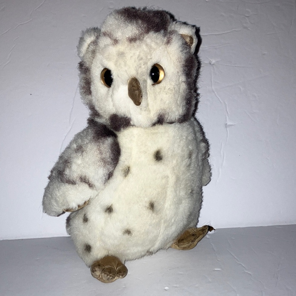 Incredible Petables Plush Owl Toyโ 9โ